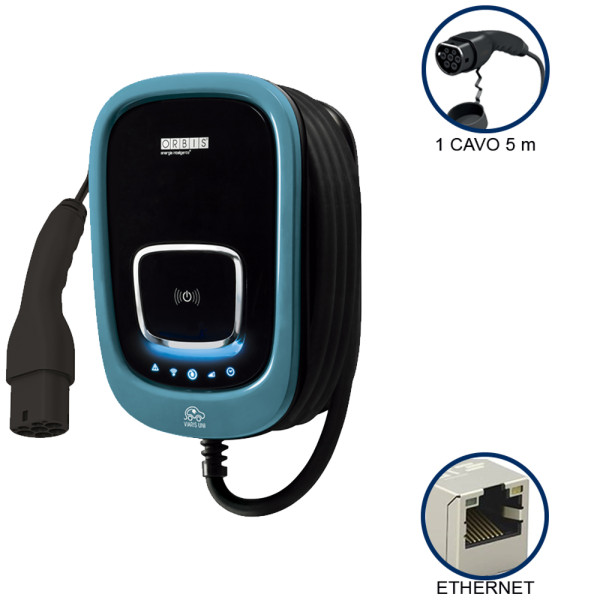 BOÎTE MURALE VIARIS UNI CT274ETH 7,4KW 1CAV 5M CT2+ETH